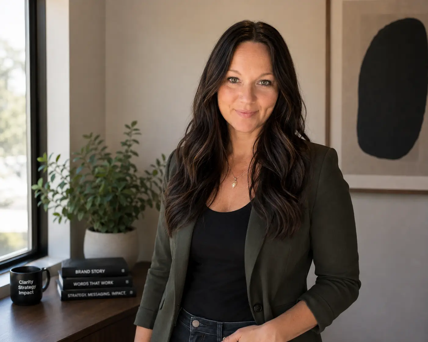 Andrea Miller, copywriter and content strategist
